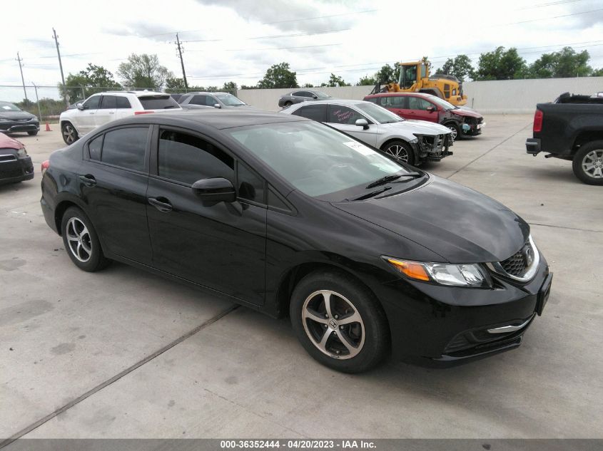 2015 HONDA CIVIC SEDAN SE - 2HGFB2F73FH548147
