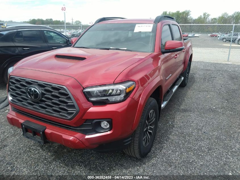2022 TOYOTA TACOMA 4WD SR/SR5/TRD SPORT - 3TMCZ5AN5NM470555