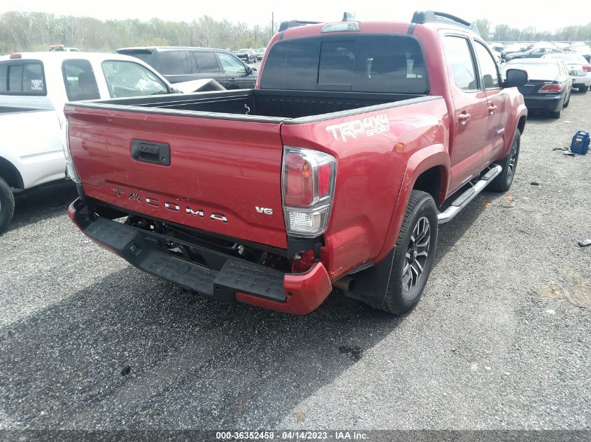 2022 TOYOTA TACOMA 4WD SR/SR5/TRD SPORT - 3TMCZ5AN5NM470555