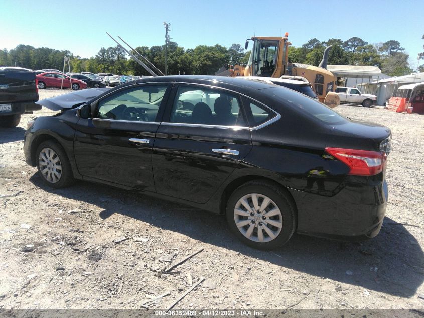 2019 NISSAN SENTRA S - 3N1AB7AP8KY344674