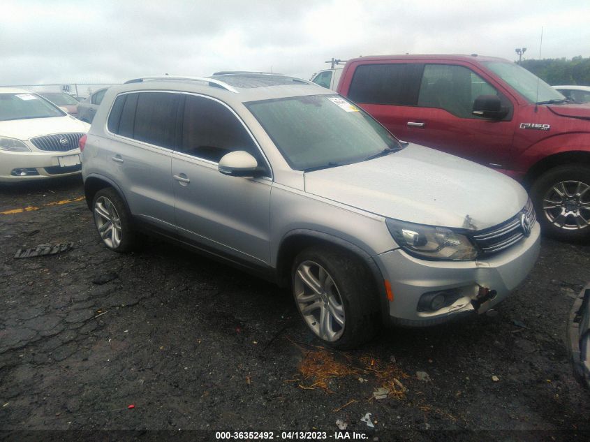 2013 VOLKSWAGEN TIGUAN SEL - WVGBV7AX7DW513985