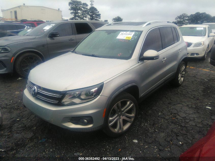 2013 VOLKSWAGEN TIGUAN SEL - WVGBV7AX7DW513985