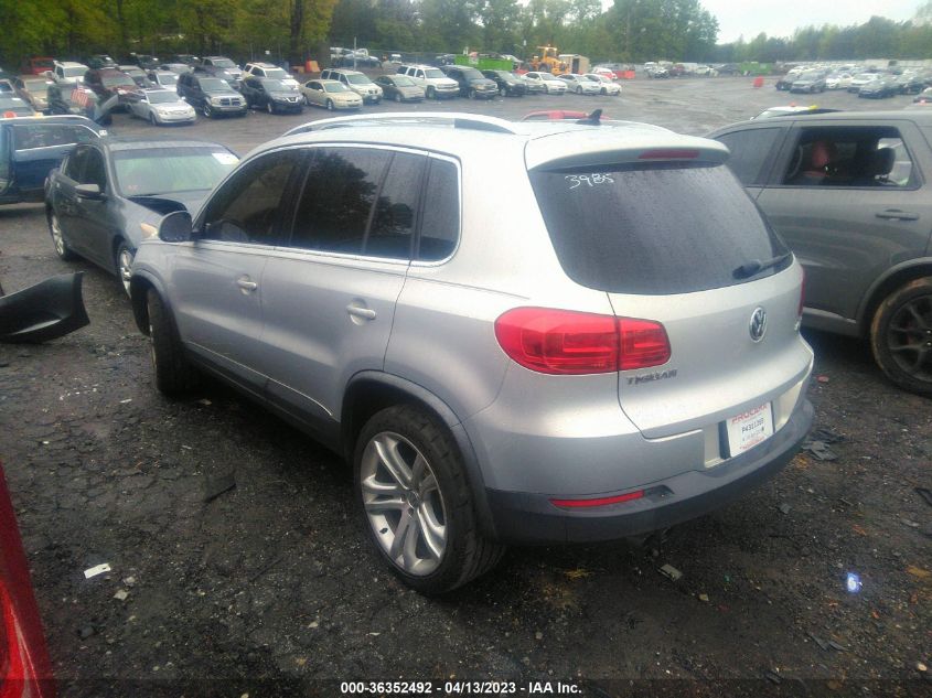 2013 VOLKSWAGEN TIGUAN SEL - WVGBV7AX7DW513985