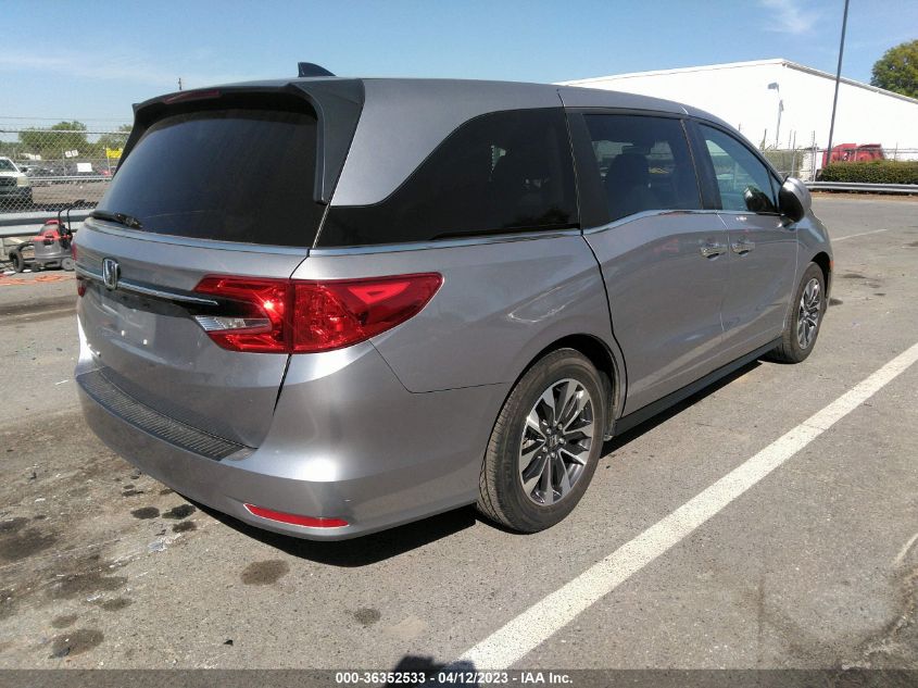 2021 HONDA ODYSSEY EX-L - 5FNRL6H77MB044703