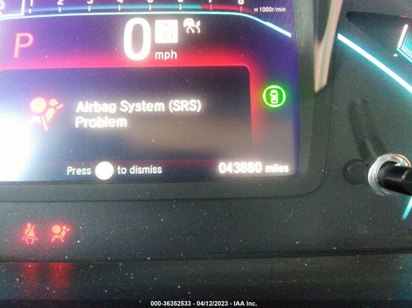2021 HONDA ODYSSEY EX-L - 5FNRL6H77MB044703