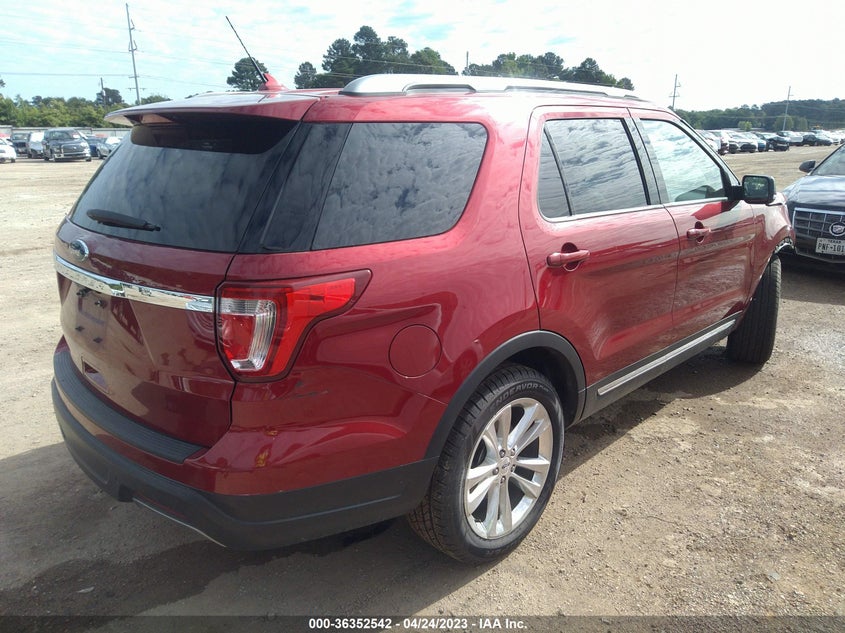 VIN 1FM5K7D81KGA96042 2019 FORD EXPLORER XLT