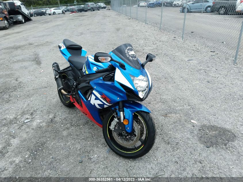 2016 SUZUKI GSX-R600 - JS1GN7FA3G2100661