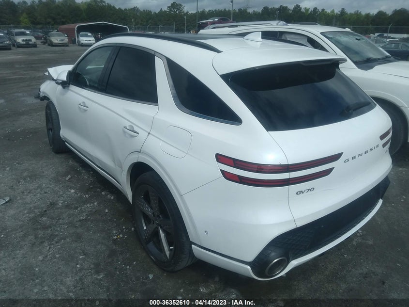 VIN KMUMCDTC5NU011241 2022 GENESIS GV70 3.5T SPORT