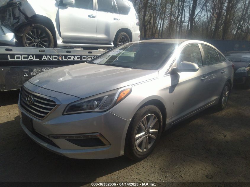 2015 HYUNDAI SONATA 2.4L SE - 5NPE24AF1FH011773