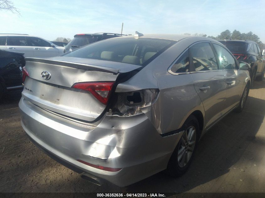 2015 HYUNDAI SONATA 2.4L SE - 5NPE24AF1FH011773