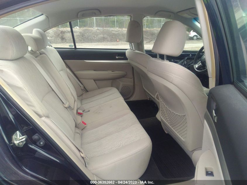 2013 SUBARU LEGACY 2.5I PREMIUM - 4S3BMBC63D3021759
