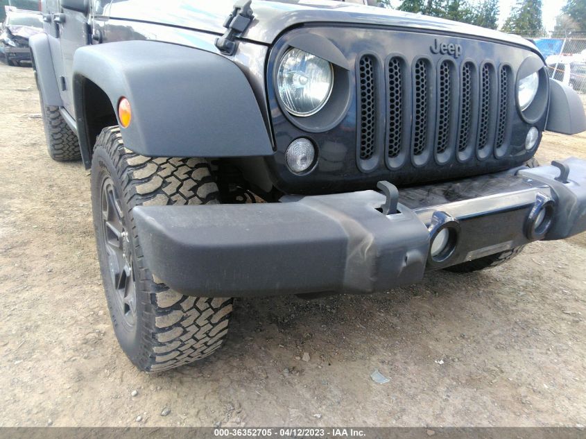 2016 JEEP WRANGLER UNLIMITED WILLYS WHEELER - 1C4BJWDG0GL235622