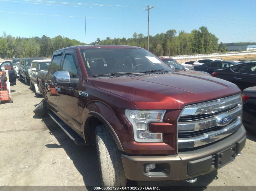 2016 FORD F-150 XLT/XL/LARIAT/PLATINUM - 1FTEW1EF7GFL04583