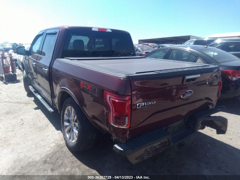 2016 FORD F-150 XLT/XL/LARIAT/PLATINUM - 1FTEW1EF7GFL04583