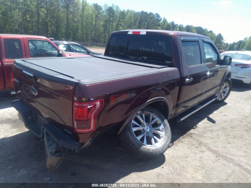 2016 FORD F-150 XLT/XL/LARIAT/PLATINUM - 1FTEW1EF7GFL04583