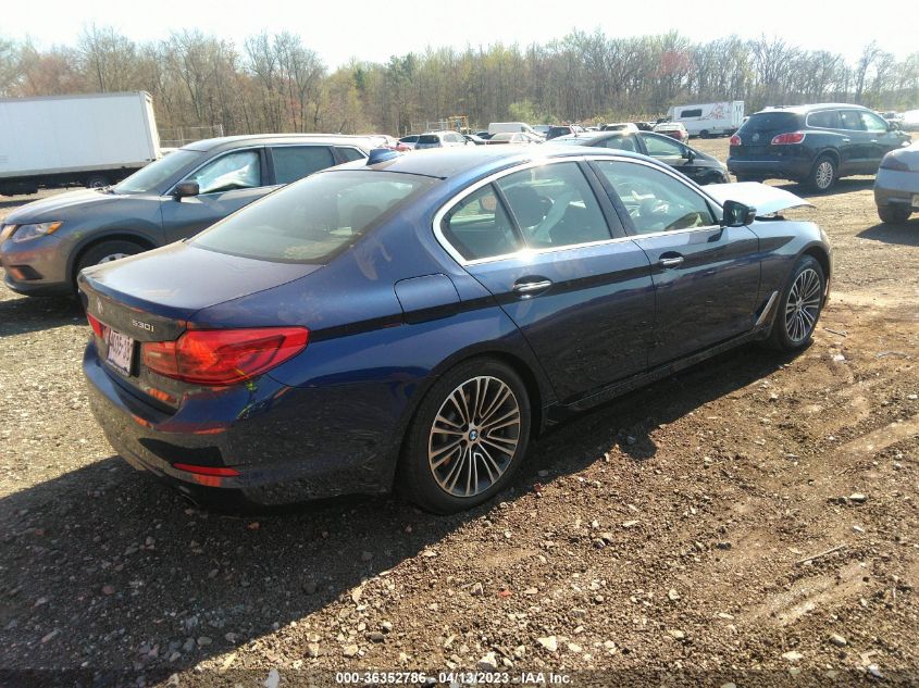 2018 BMW 5 SERIES 530I XDRIVE - WBAJA7C52JWC76969