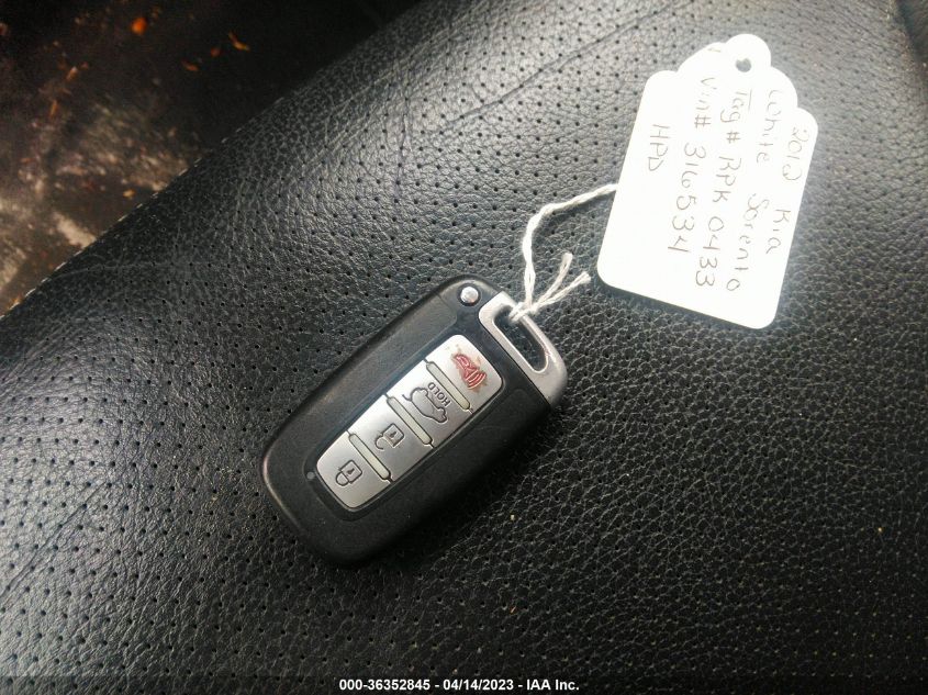2013 KIA SORENTO EX - 5XYKU4A65DG316534