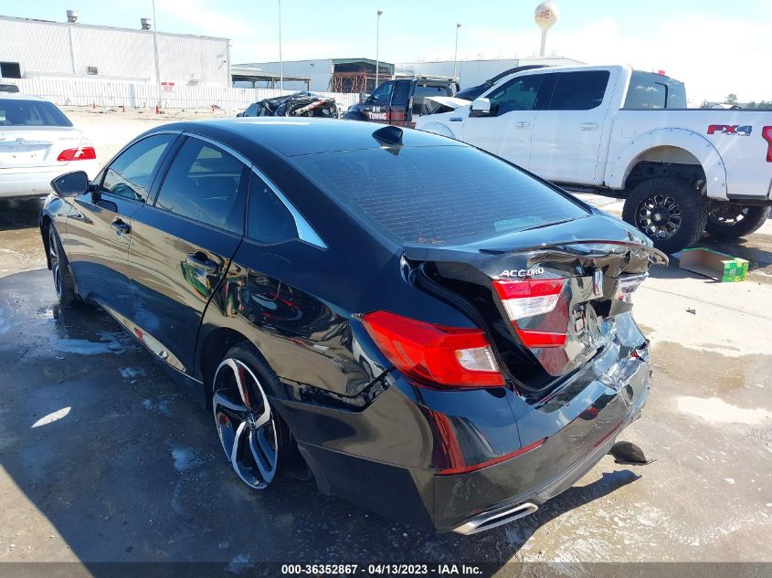 2021 HONDA ACCORD SEDAN SPORT - 1HGCV2F35MA030222