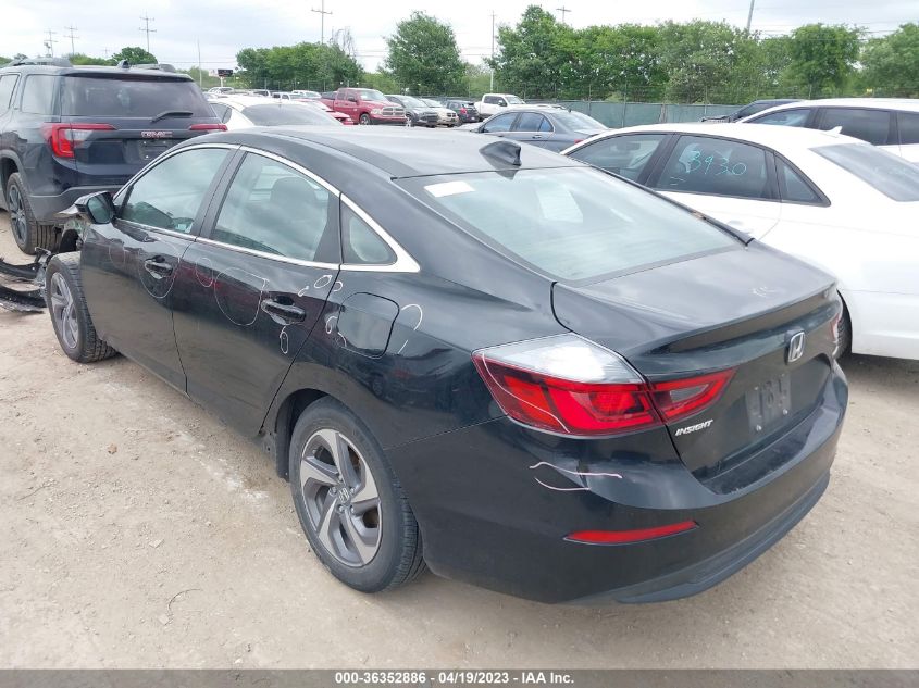2020 HONDA INSIGHT EX 19XZE4F5XLE010873