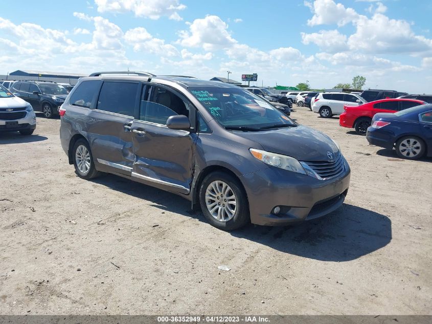 2015 TOYOTA SIENNA XLE/XLE AAS/LTD - 5TDYK3DC2FS600253