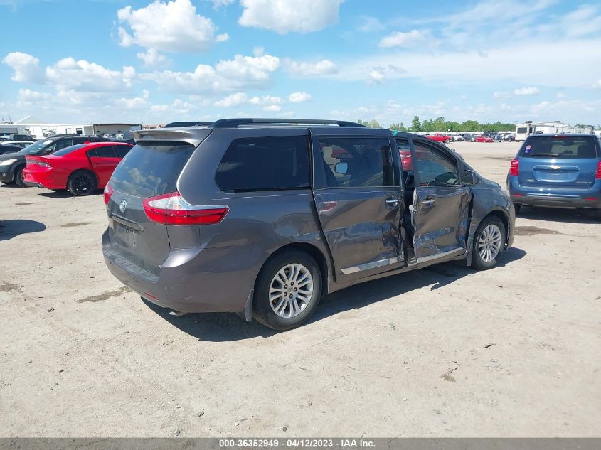 2015 TOYOTA SIENNA XLE/XLE AAS/LTD - 5TDYK3DC2FS600253