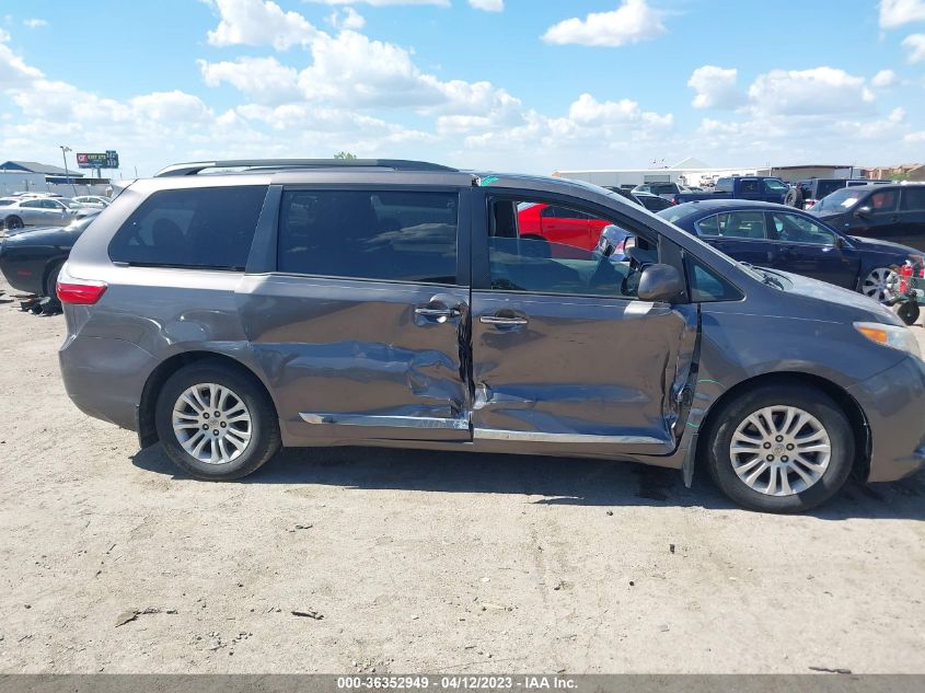 2015 TOYOTA SIENNA XLE/XLE AAS/LTD - 5TDYK3DC2FS600253