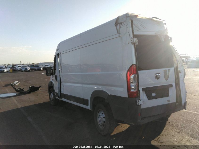 2018 RAM PROMASTER 1500 136" WB - 3C6TRVBG6JE102963