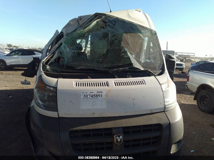 2018 RAM PROMASTER 1500 136" WB - 3C6TRVBG6JE102963