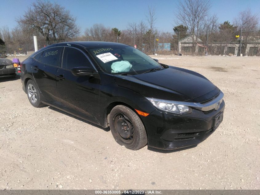 2018 HONDA CIVIC SEDAN LX - 19XFC2F50JE032715