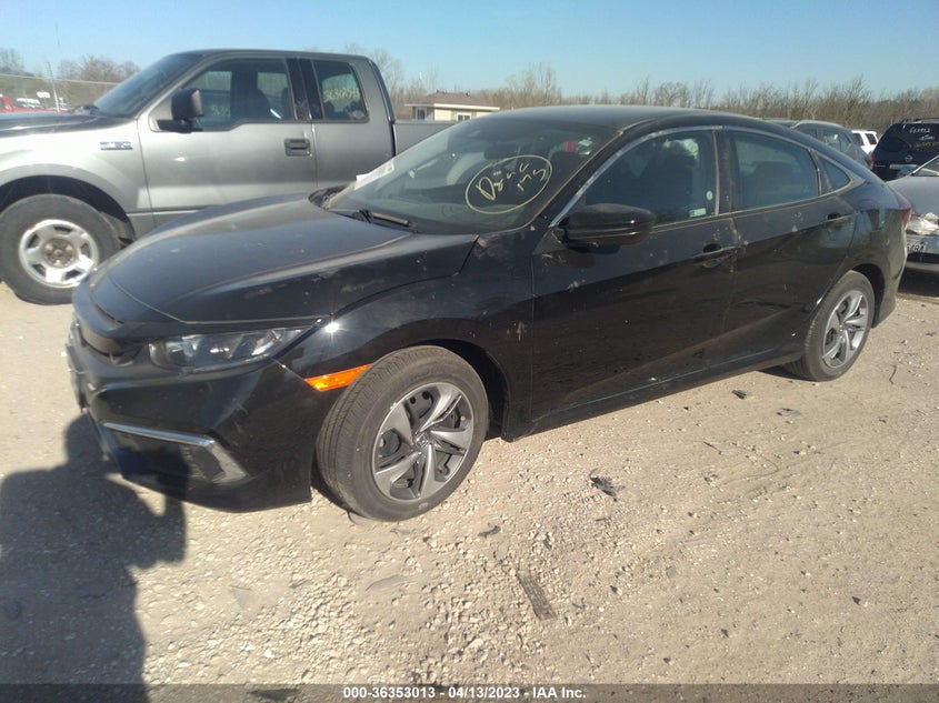 VIN 2HGFC2F66MH553604 2021 HONDA CIVIC SEDAN LX