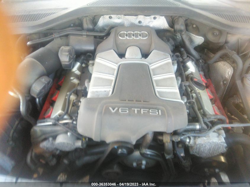 2013 AUDI A8 L 3.0L WAURGAFD1DN028009
