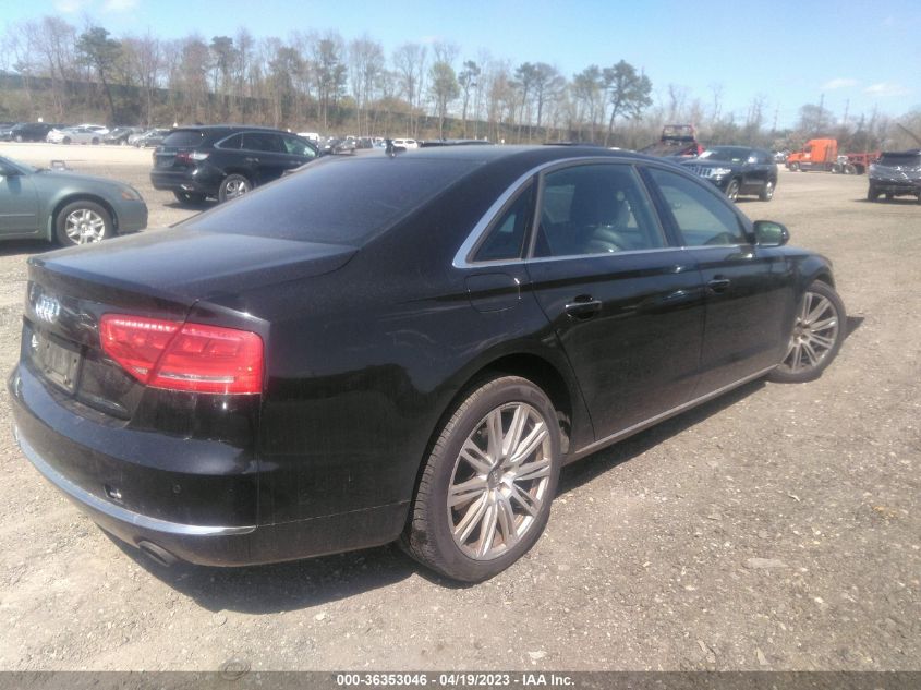 2013 AUDI A8 L 3.0L WAURGAFD1DN028009