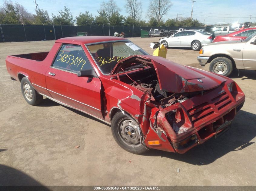 1B7EZ44C3DD147144 DODGE RAMPAGE Photo 1