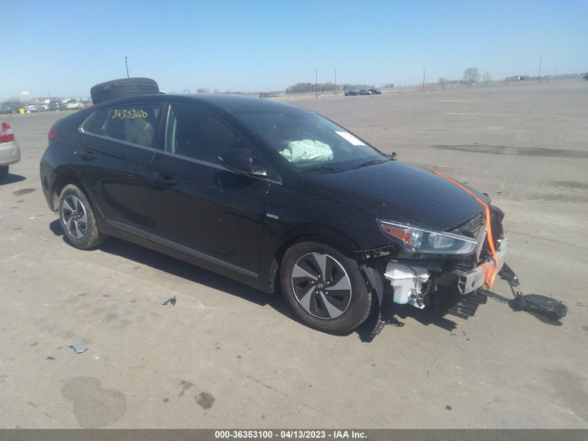 2018 HYUNDAI IONIQ SEL - KMHC75JC9JU067097