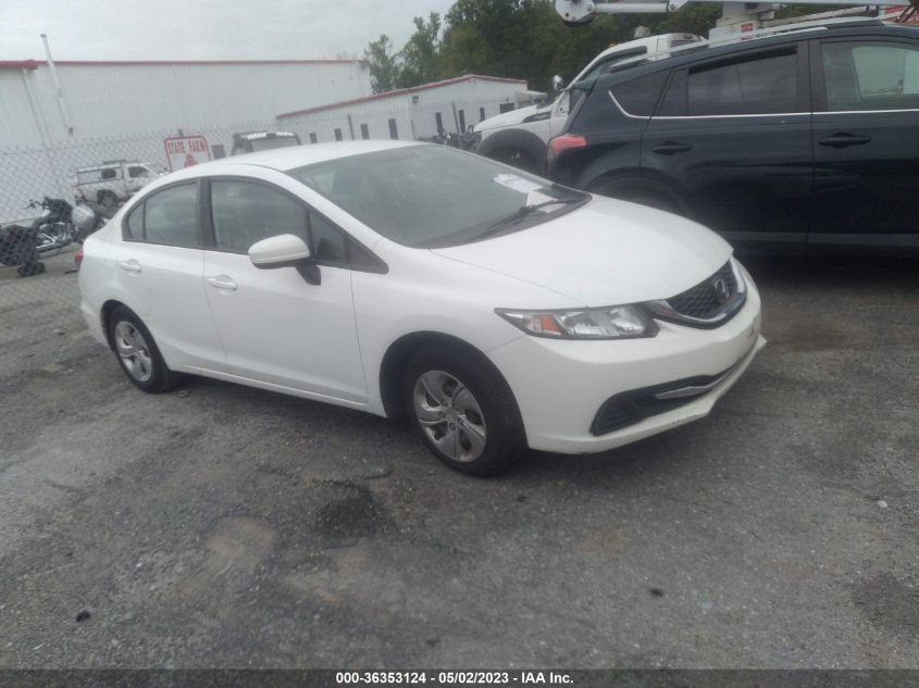 2014 HONDA CIVIC SEDAN LX - 19XFB2F54EE237351