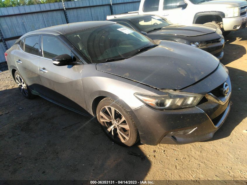 2017 NISSAN MAXIMA SV - 1N4AA6AP3HC445574