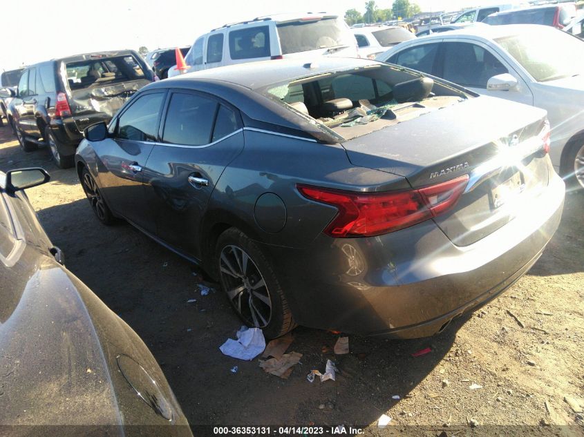 2017 NISSAN MAXIMA SV - 1N4AA6AP3HC445574