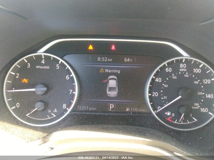 2017 NISSAN MAXIMA SV - 1N4AA6AP3HC445574