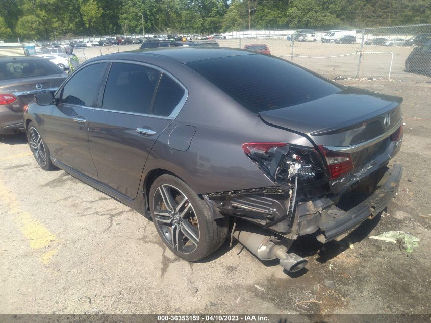 2016 HONDA ACCORD SEDAN SPORT - 1HGCR2F57GA160092