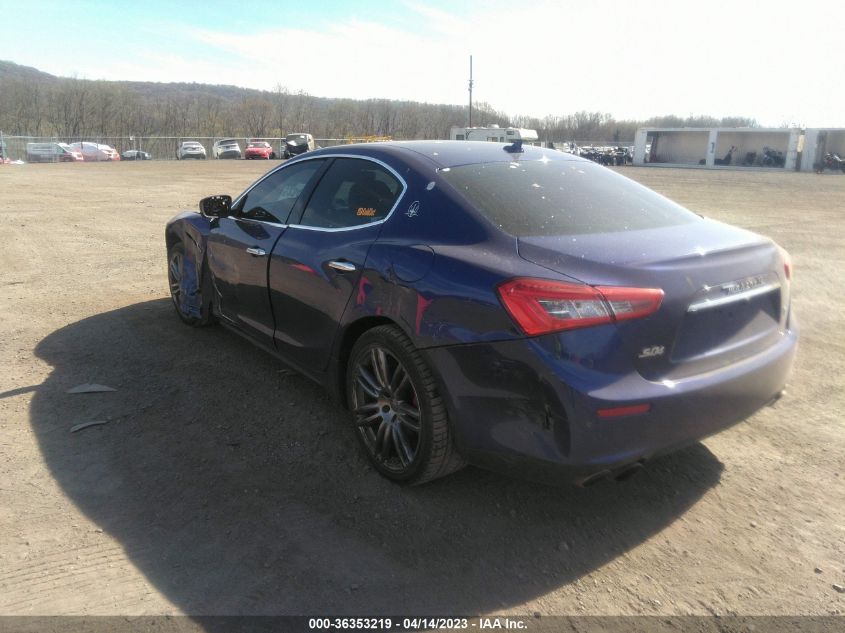 2017 MASERATI GHIBLI S Q4 ZAM57RTA5H1231763