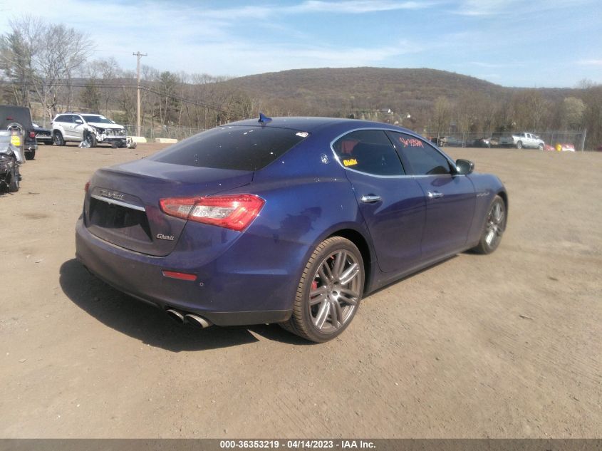2017 MASERATI GHIBLI S Q4 ZAM57RTA5H1231763