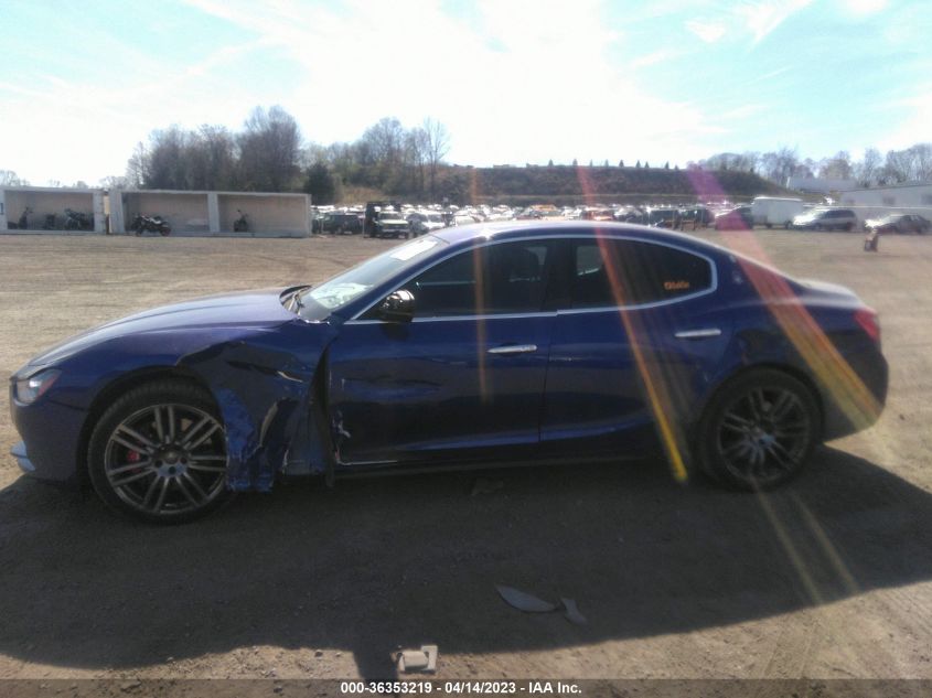 2017 MASERATI GHIBLI S Q4 ZAM57RTA5H1231763