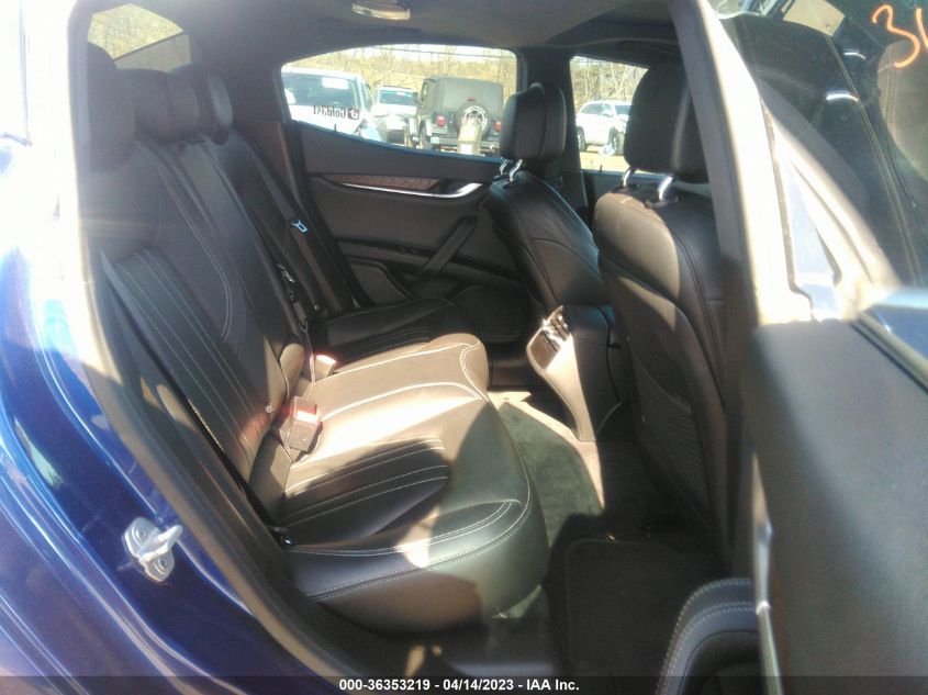 2017 MASERATI GHIBLI S Q4 ZAM57RTA5H1231763