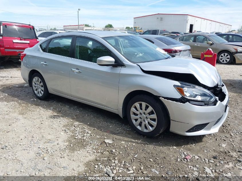 2016 NISSAN SENTRA S - 3N1AB7AP2GY306607