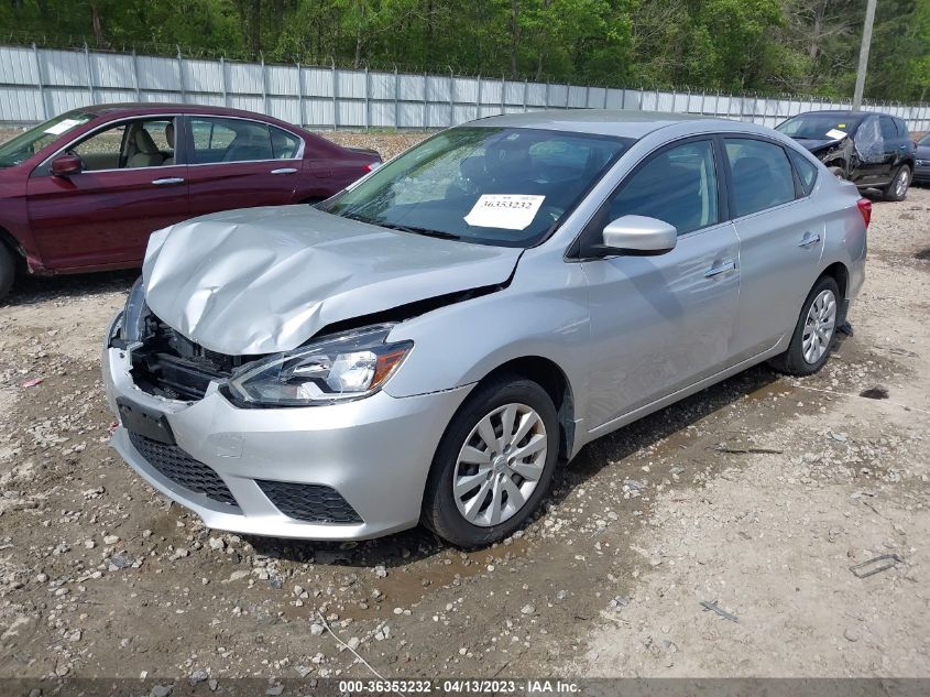 2016 NISSAN SENTRA S - 3N1AB7AP2GY306607