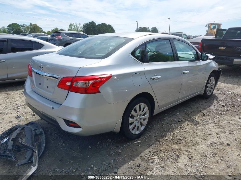 2016 NISSAN SENTRA S - 3N1AB7AP2GY306607