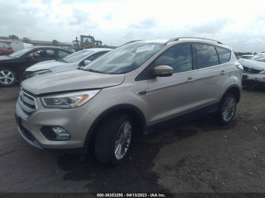 2017 FORD ESCAPE TITANIUM - 1FMCU0J93HUF10731