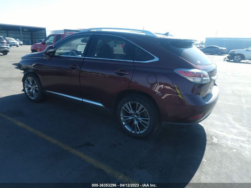 2013 LEXUS RX 350 - JTJZK1BA7D2007029