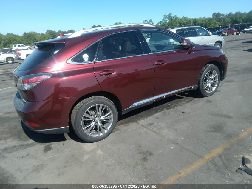 2013 LEXUS RX 350 - JTJZK1BA7D2007029