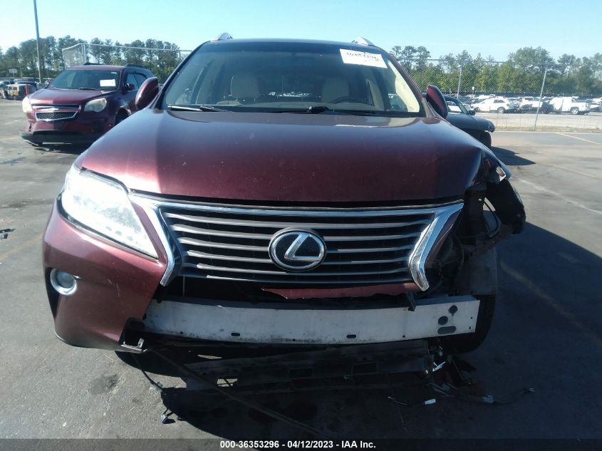 2013 LEXUS RX 350 - JTJZK1BA7D2007029